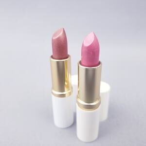 Estee Lauder Pure Color Long Lasting Lipstick #86 Tiger Eye& #61 Pink Parfait